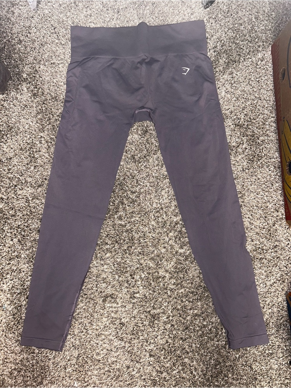 Gymshark Kids High-Waist Leggings in Charcoal